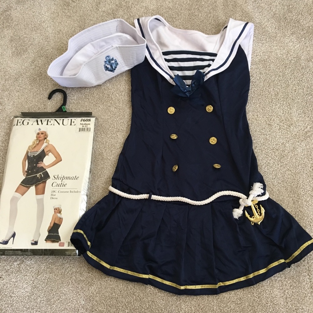 “Shipmate Cutie” sailor costume